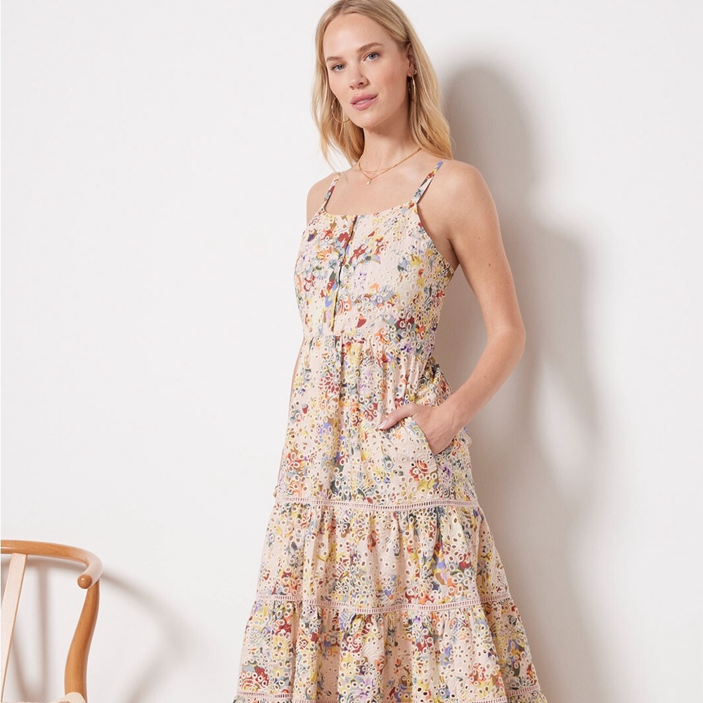 Evereve Lizzy Eyelet Dress.